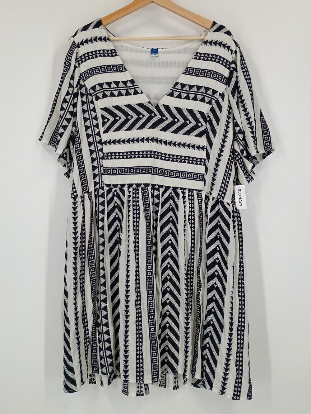 Old Navy Jacquard Mini Swing Dress